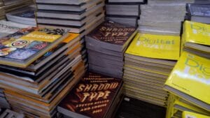 File:Big Bad Wolf Books Jakarta 2019 Graphic Design section.jpg - Image of graphic design, A colorfu